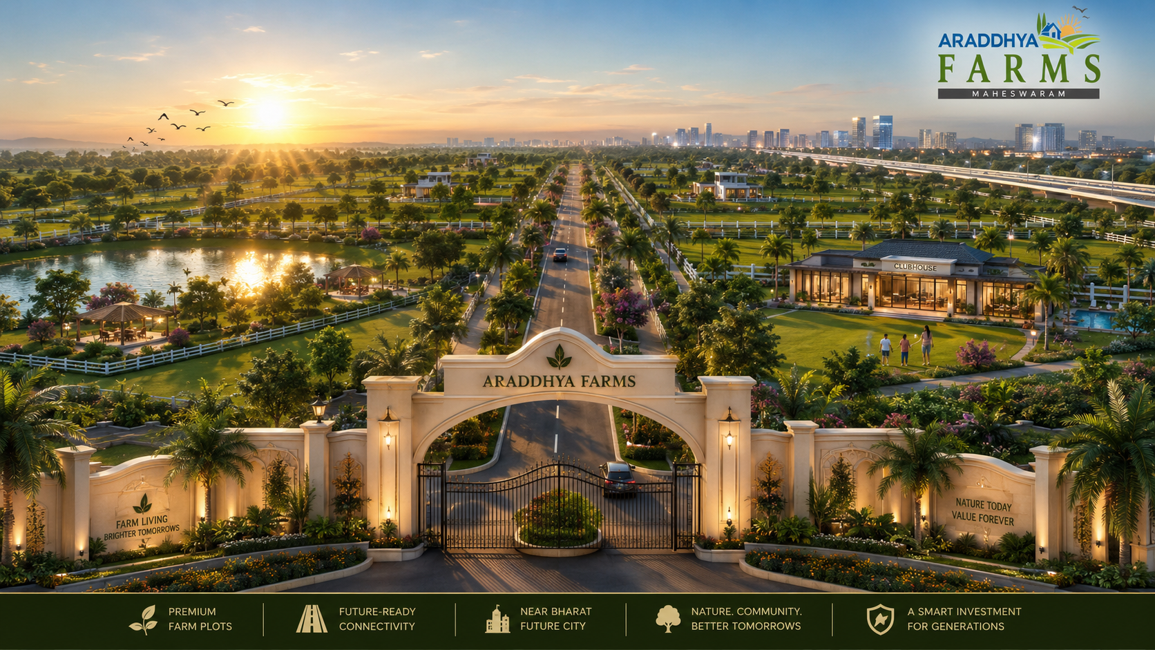 Plot Paradise Farms layout view